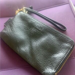 Coach Double Zip Wristlet